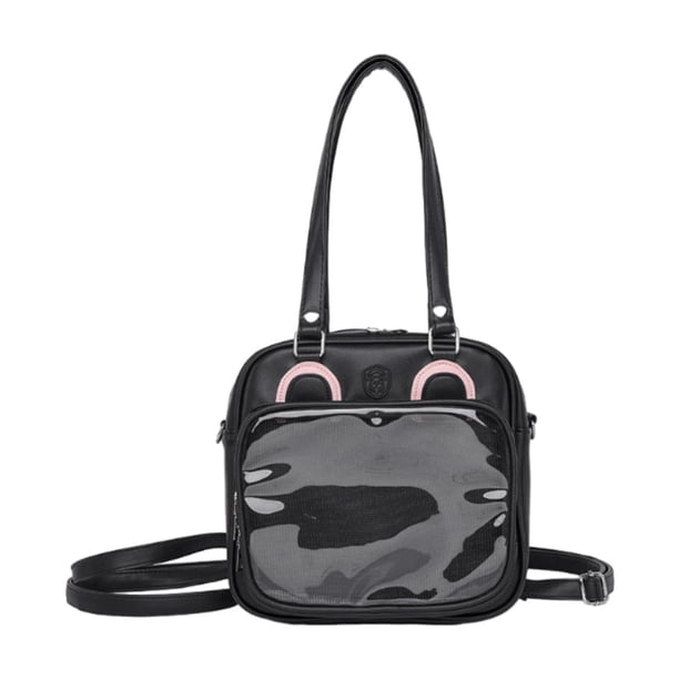 Bolso de hombro Ita Bag, bolso de mano Itabag, bolso de mano informal, bolso de hombro para cumpleaños Negro
