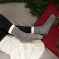 thumbnail image 3 of BambooMN Women's Funky Double Layer Cabin Socks - Color 25 - Regular - 1 Pair, 3 of 5
