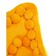 thumbnail image 4 of Juego 2 Sillas Galerias El Triunfo Terciopelo Con Descansabrazos Diseño En Respaldo Amarillo, 4 of 5