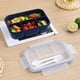 thumbnail image 1 of onlyliua Liquidación 4 Compartimentos En La Lonchera Grande Lonchera a Prueba de Fugas Adecuada para Cenar Fuera Del Trabajo Escuela Lonchera de Plastico para Microondas Sellada, 1 of 7