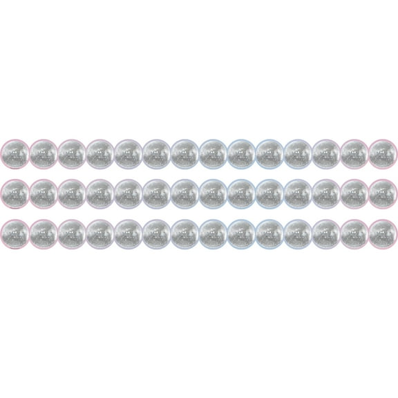 Teacher Created Resources Disco Balls Die-Cut Border Trim, 35 Feet Per Pack, 3 Packs