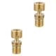 thumbnail image 3 of Conector de tornillo excéntrico, válvula de ángulo, herraje de ajuste de ángulo parcial, válvula mezcladora 2 piezas, 3 of 9