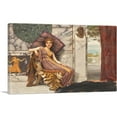 thumbnail image 1 of ARTCANVAS Being Lazy Canvas Art Print by John William Godward - Size: 40" x 26" (1.50" Deep), 1 of 9