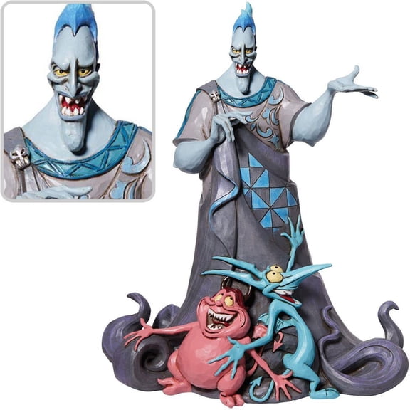 Enesco Disney Traditions by Jim Shore Hercules Hades with Demons Pain and Panic Figurine, 9.25 Inch, Multicolor