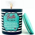 thumbnail image 2 of Bestie Definition Scented Candles for Women - Birthday, Relaxing Candle Gift - Friendship Candle, Coworker, Best Friend - Stress Relief Candle for Her, 2 of 2