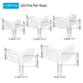 thumbnail image 2 of Uxcell Plastic Fishing Hook Bonnets Treble Hook Covers Fit for 1, 2, 3, 4, 5, White 100 Pack, 2 of 5
