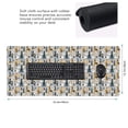 thumbnail image 3 of Disketp Llama and Cactus1 Gaming Mouse Mat Long Extended Mouse Pad Desk Mat Non-Slip Rubber Mice Pads Stitched Edges(315.5 x 16 x 0.12 Inches), 3 of 8