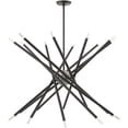 thumbnail image 2 of 20 Light Scandinavian Gray Chandelier with Steel base material, 2 of 9