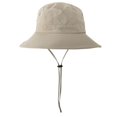 thumbnail image 3 of Sombrero para el , ancha, ajustable, con cordón, gorra de pesca occidental, sombrero de cubo de verano para mochileros, escalada, jardinería, Caqui, 3 of 9