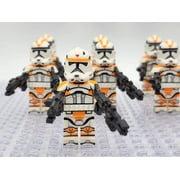 Star Wars Commander Cody Waxer and Boil 212th Attack Battalion Custom Armored Clone Troopers Set
