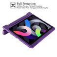 thumbnail image 4 of Artyond Case for iPad Air 5th/4th Gen 2022/2020, Shockproof EVA Stand Portable Handle Full Body Protective Case for iPad Air 10.9 Inch 5th Generation/4th Generation 2022/2020 Released, Purple, 4 of 7