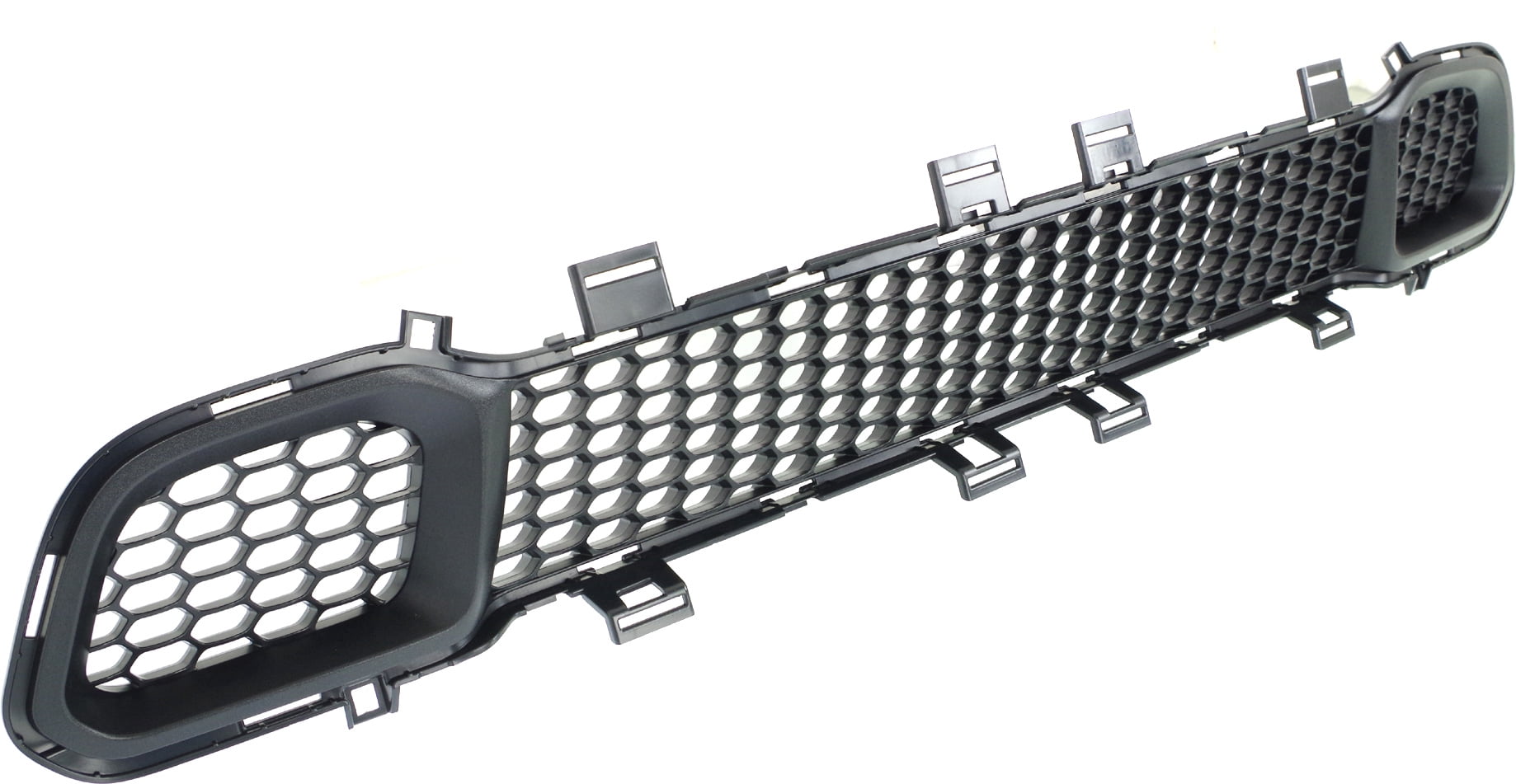 Bumper Grille Compatible With 2014-2018 Jeep Cherokee Front Textured Black