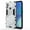 White, variant on For OPPO A53 4G Punk Armor 2 in 1 PC + TPU Shockproof Case with Invisible Holder