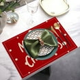 thumbnail image 3 of Diatomite Placemat Super Absorbent Festive Holiday Dining Table Mat For Dinner Party Celebrations And Events, 3 of 3