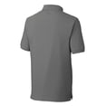 thumbnail image 3 of Men's Cutter & Buck Steel West Virginia Mountaineers Vault Advantage Tri-Blend Pique Big & Tall Polo, 3 of 3