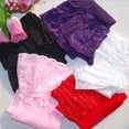 thumbnail image 1 of Lencería sexy sentido femenino medias de encaje transparente medias medias hasta el muslo europeo y americano púrpura talla única（2 piezas） LingWen 9024715026279, 1 of 4