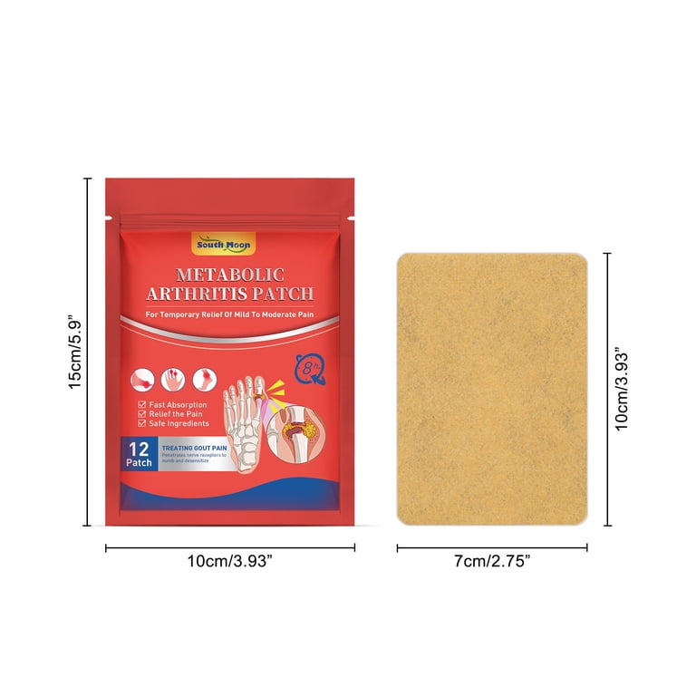 Fiudx Ofertas Flash Del Día Solo En Línea Parche Para Aliviar La Artritis, Parche Para Aliviar El Dolor De Juanetes, Pegatinas Para Las Articulaciones Del Dedo Del Pie, Músculos Del Infrarrojo Lejano