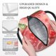 thumbnail image 3 of Easygdp Refreshing Watermelon Slices Bolsa de Almuerzo Insulada Grande, Forro de Aluminio, Diseño Espacioso, a Prueba de Fugas, Ideal para Trabajo, Picnics, Viajes y Actividades al Aire Libre, 3 of 6