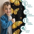thumbnail image 3 of Blackout Kids Curtains,Butterflies Sunflowers Childrens Insulated Curtains Set Of 2,Bedroom Essentials,Toddler Room Decor 52x63in(132x160cm), 3 of 4
