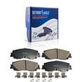 thumbnail image 2 of Detroit Axle - 8pc Brake Kit for Toyota Sequoia Tundra Lexus LX600 13.94" inch Front and 13.19" inch Rear Disc Brake Rotors Ceramic Brakes Pads with Hardware Replacement, 2 of 8