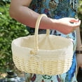 thumbnail image 4 of Leojiow Natural Woven Storage And Organization Versatile Design Home Use 1 Piece 25X20X26Cm Utility, 4 of 6