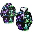 thumbnail image 4 of Danny Phantom Hoodie for Men Women, Novelty Print Long Sleeve Hooded Sweatshirt Casual Unisex Adult Pullover Outerwear with Front Pocket S, 4 of 7