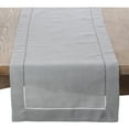 thumbnail image 2 of Saro Lifestyle Rochester Collection Hemstitched Table Runner 16" x 120", 2 of 3