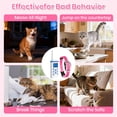 thumbnail image 4 of PetJoy Cat Shock Collar with Remote,2 in 1 Cat Training Collar with 4 Modes,Auto Anti Meow Collar,Mild and Helpful,Pink,Christmas Birthday Gifts, 4 of 7