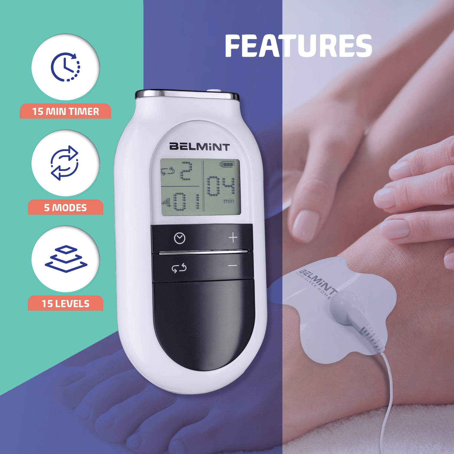 Electronic Pulse Massager — Health and Wellness Factory