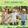 thumbnail image 6 of American Trends Baby Sun Hats UV Protection Wide Brim Baby Bucket Hats Toddler Sun Hat Summer Beach Hat Kids Bucket Hats for Boys Girls, 6 of 7