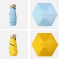 thumbnail image 3 of Lightweight Folding Umbrella UV Protection Travel Umbrella Outdoor Parasol Portable Umbrella, 3 of 5