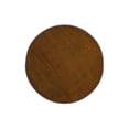 thumbnail image 2 of Powell Pesaro Round Pedestal Indoor Accent Side Table, 22.25" Tall, Hazelnut, 2 of 6