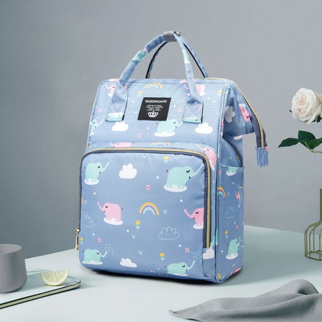 Bolsa de pañales para bebé, mochila impermeable para cochecito de bebé, paquete trasero de viaje de gran capacidad, bolsos de maternidad para niños pequeños