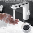 thumbnail image 5 of Maytalsory Clear Hot And Cold Water Control Infrared Digital Bathroom Sensing Basin Faucets Crystal Clear type+3, 5 of 5