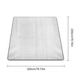 thumbnail image 3 of Toystoory Estera de camping aislada con almohadilla de papel de aluminio de doble cara para esteras de espuma para dormir al aire libre para carpas 2X2m, 3 of 6