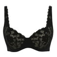 thumbnail image 3 of Panache Amour Hi Apex Balconnet Underwire Bra (11141),38J,Black, 3 of 6