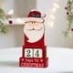 thumbnail image 4 of Decoración Navideña Calendario de Cuenta Regresiva para Navidad Decoración de Escenas de Eventos Adornos Navideños Muñeco de Nieve Adorno de Papá Noel, 4 of 6