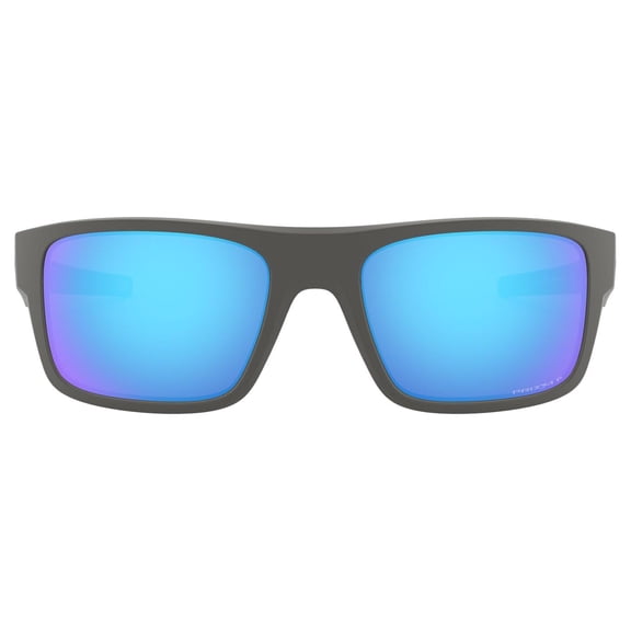 Oakley Men's OO9367 Drop Point Polarized Rectangular Sunglasses