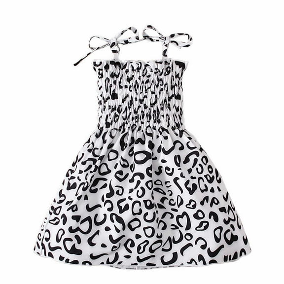 Girls Dresses Summer Dresses Casual Sleeveless Straps Cute Floral Princess Sundress Summer Clothes Outfits Kids Sundress,Size 2 Years-3 Years