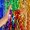6 Color Rainbow, variant on Black Foil Curtain Backdrop,  3 Pack 3.3 ft x 6.6 ft Sparkle Metallic Foil Curtains for Photo Booth Props Decoration,Graduation,Fiesta,Halloween Party Decor