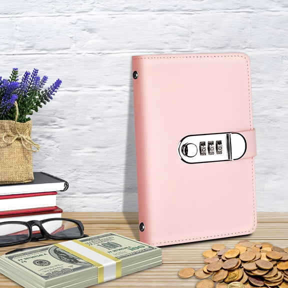 CCOCC 100 Envelopes Money Saving Challenge,100 Envelope Challenge Binder,Easy and Fun Way to Save $10,000,Savings Challenges Budget Book Binder with Cash Envelopes for Office,Home,School