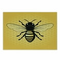thumbnail image 1 of Queen Bee Cutting Board, Detailed View of an Insect on a Honeycomb Backdrop, Decorative Tempered Glass Cutting and Serving Board, in 3 Sizes, by Ambesonne, 1 of 2