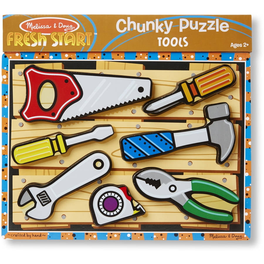 melissa and doug tool puzzle