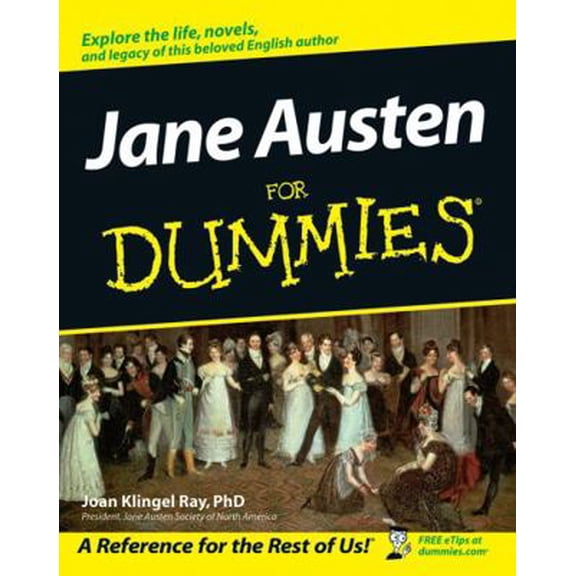 Pre-Owned Jane Austen for Dummies (Paperback) 0470008296 9780470008294