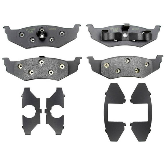 ACDelco Brake Pad Kit, #17D658 Fits select: 2001-2003 CHRYSLER INTREPID, 1999-2004 CHRYSLER 300M