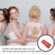 thumbnail image 5 of Sonducket 1 par de guantes de tela reutilizables de repuesto transpirables de Color sólido lavables de manga larga Cosplay guantes de boda para niñas Disfraces de disfraces Rojo Sonducket AP013260-01, 5 of 5