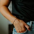 thumbnail image 5 of Regalos inspiradores para mujeres, pulseras divertidas con código Morse para mujeres, pulseras con código Morse para amigos, 5 of 5
