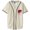 Beige, variant on Lyn Lapid Buzzkill Merch Baseball Jersey V-Neck Shirt Women Men Short Sleeve Streetwear Clothes