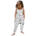 thumbnail image 2 of Razzly Toddler 3-6 Months Baby Girl Clothes 24 Month Girl Clothes 12 Month Romper Girl Baby Girl Western Clothes Babies 1st Birthday Outfit Girl Little Girls Dress Pants 9 Month Girl(White,2-3 Years), 2 of 4