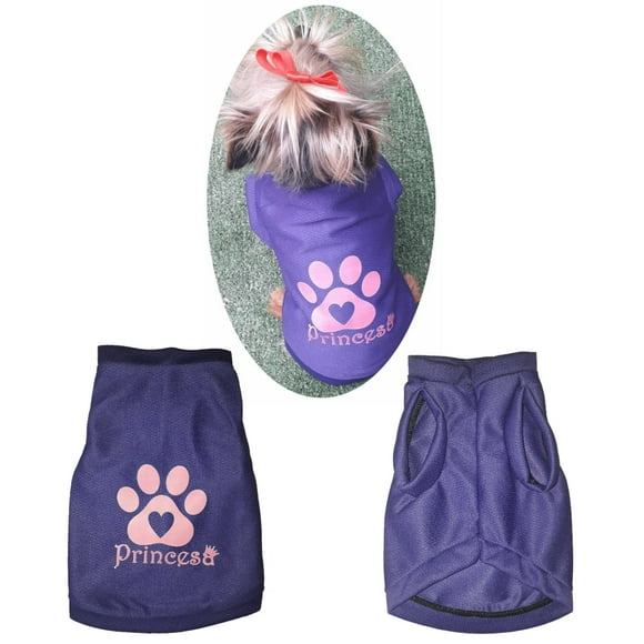 Jersey para perro o gato Mi Baúl Morado Talla 4